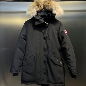 Women's Canada Goose Parka with Fur Hood Size M